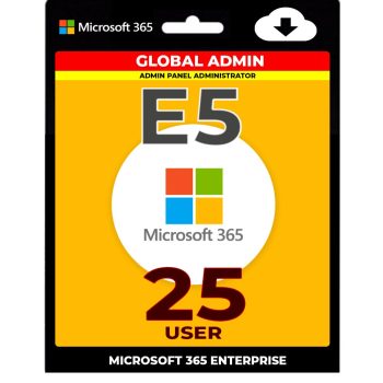 Micrsoft 365 E5 global admin 25 user-2
